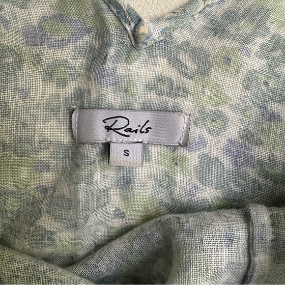 Rails Janelle mini dress in the blue green wildflower mix small - Picture 11 of 16